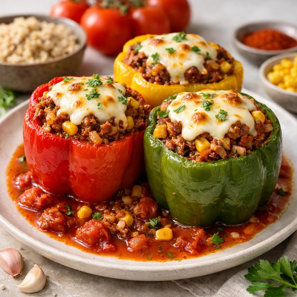 Plněné papriky