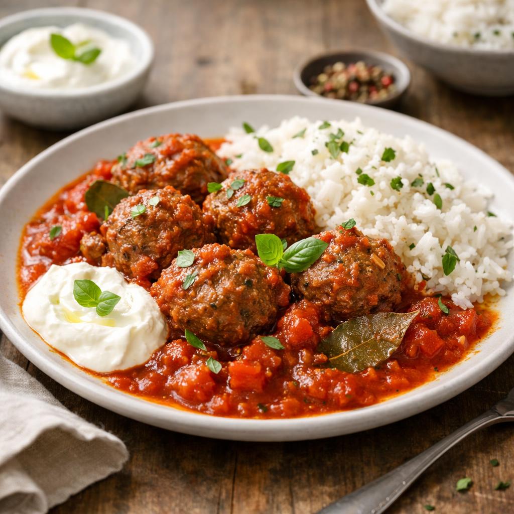 Masové koule s rajčatovou omáčkou