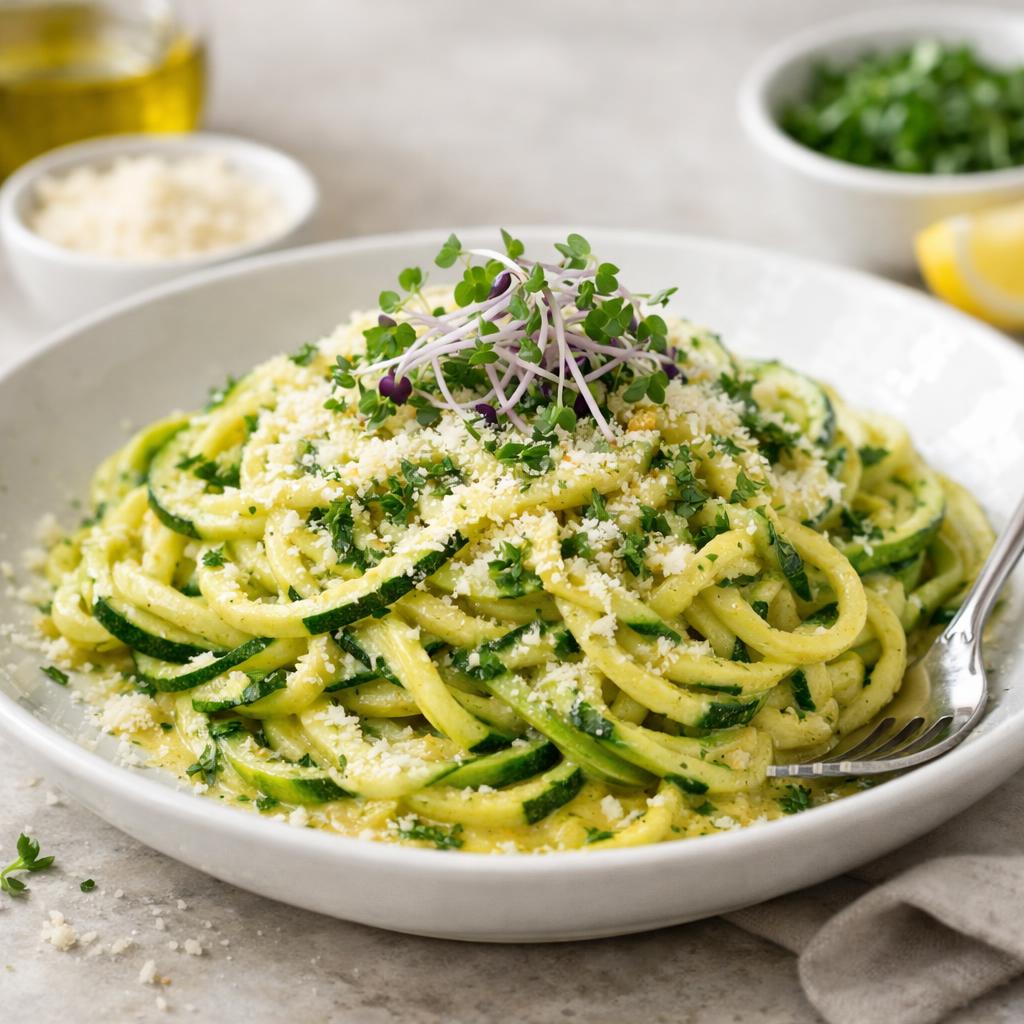 Zdravé carbonara z cukety