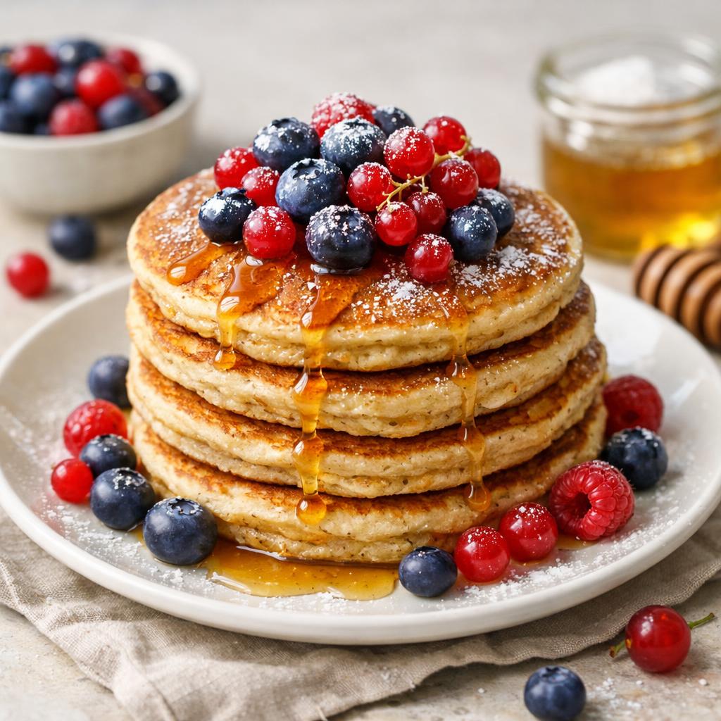 Ovesné lívance s podmáslím