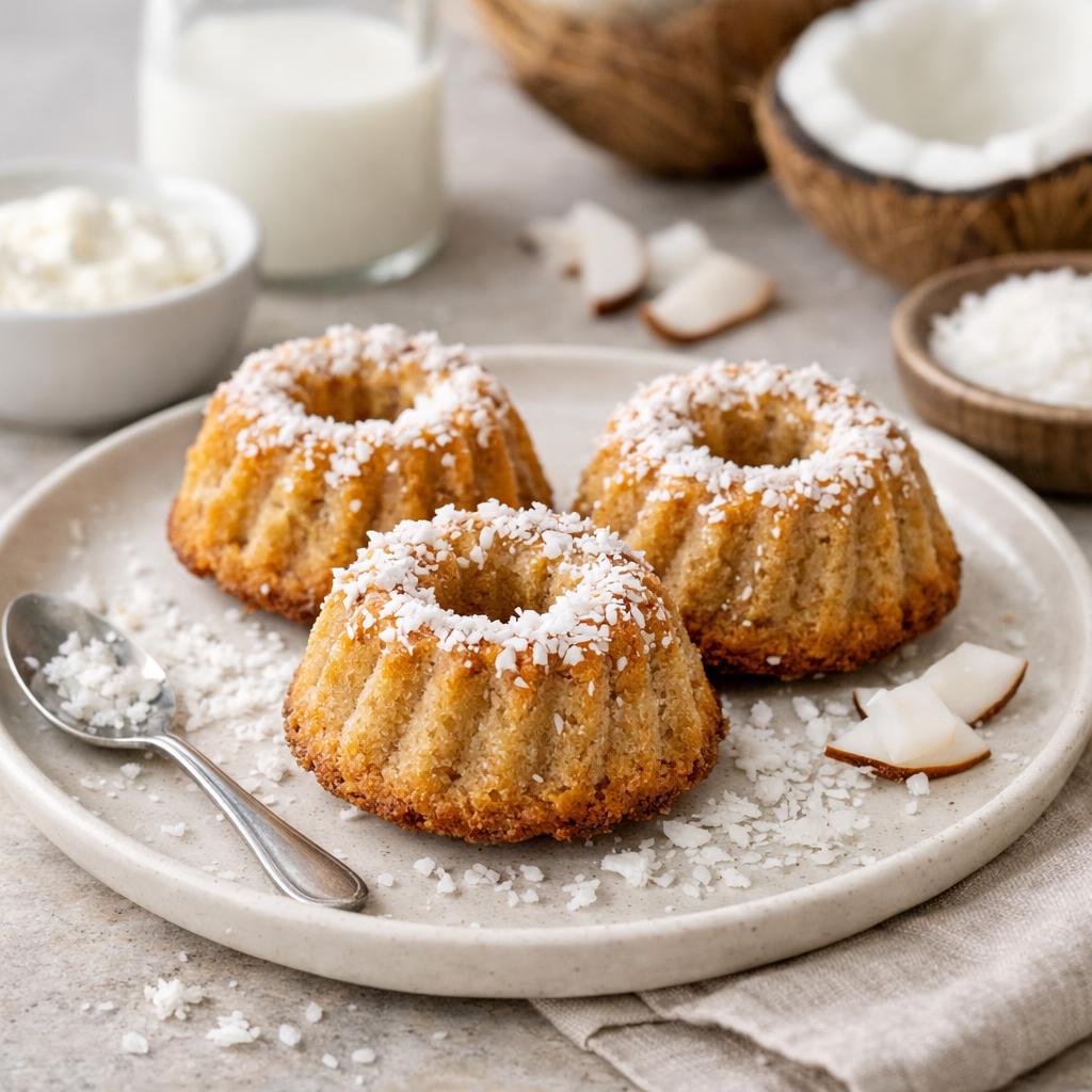 Kokosové bábovičky