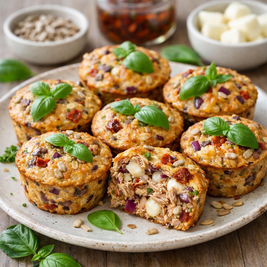 Tuňákové muffiny