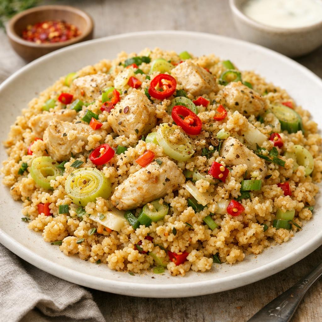 Kuskus z jedné pánve